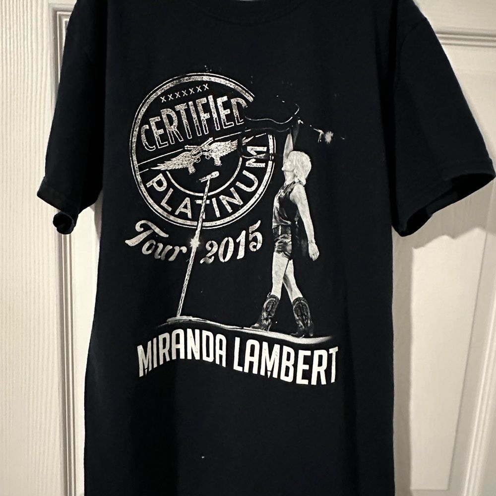 Miranda Lambert Certified Platinum Tour  2015 T-Shirt - Small